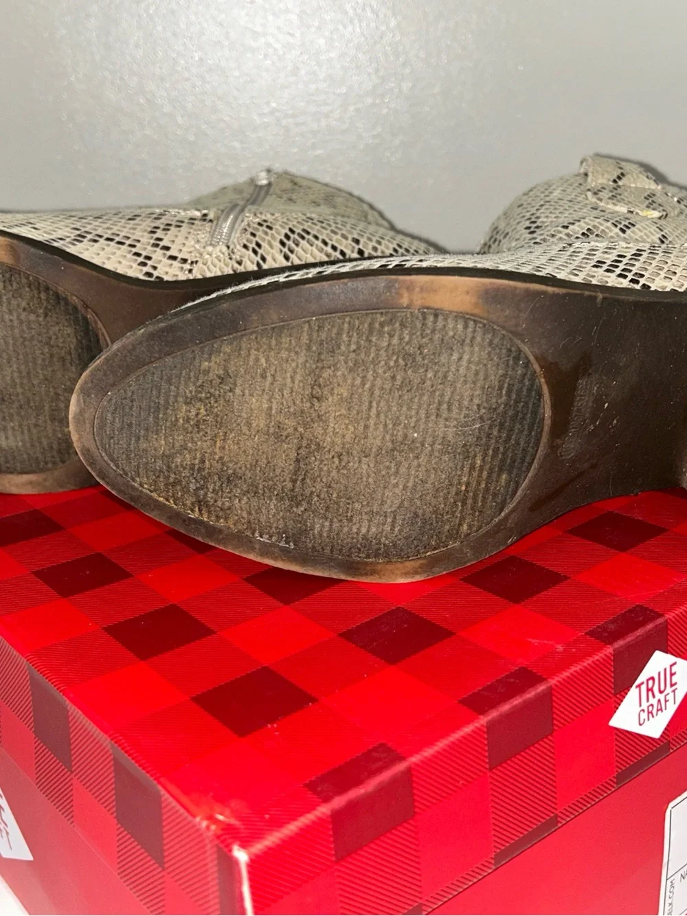 True Craft faux snakeskin